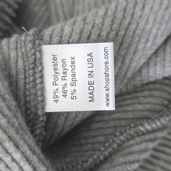 Shore Off The Shoulder Sweater in Gray - Picture 8 of 8